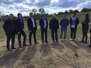 Vizita de lucru a Președintelui Federației Moldovenești de Fotbal în localitățile din raionul Cimișlia