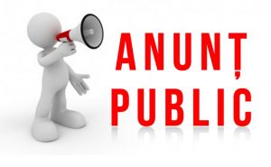 Anunț public în atenția societății civile!