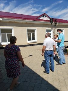 Recepția lucrărilor de reconstrucție a acoperișului gimnaziului ,,Tudor Strișcă” din s.Satul Nou