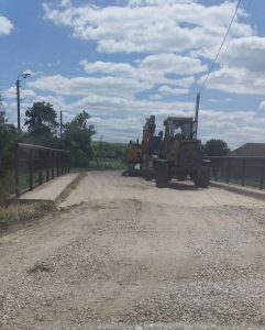 Vizită de monitorizare a lucrărilor de reparație a drumului local Gradiște – Coștangalia