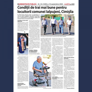 Condiții  mai  bune  de  trai  pentru  locuitorii  comunei  Ialpujeni  din  raionul Cimișlia