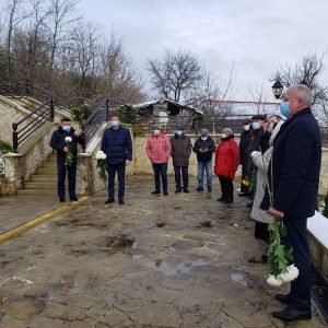 Inaugurarea bustului Reginei Tomiris la Cimișlia