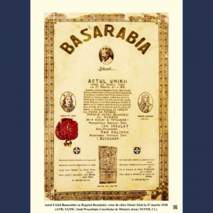27 martie 1918 – 103 ani de la Unirea Basarabiei cu România