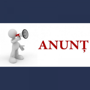 ANUNȚ!