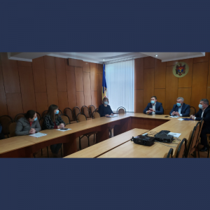 Ședința de lucru cu privire la procesul de imunizare a populației raionului Cimișlia