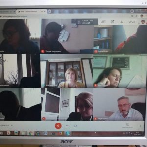 Ședința de lucru a managerilor școlari cu genericul: ”Fii în siguranță. Vaccinează-te împotriva COVID-19”