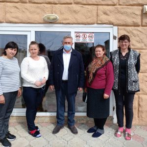 Vizită în cadrul serviciilor sociale cu prilejul sărbătorilor de Paști