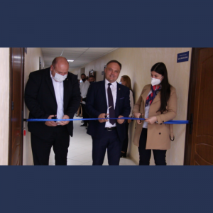 Deschiderea oficială a camerei specializate de audiere a participanților procesului penal cu înregistrarea audio-video, în incinta Procuraturii raionului Cimișlia
