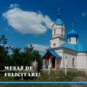 Mesajul domnului Mihail Olărescu, Președintele Raionului Cimișlia, cu ocazia Hramului în satele Albina și Troițcoe.