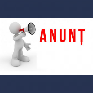 ANUNȚ
