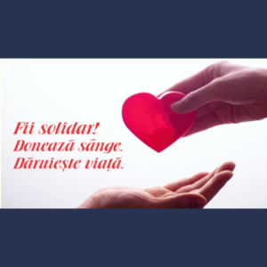 Donează sânge, salvează vieți!