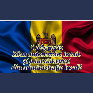 Mesaj de felicitare cu prilejul sărbătorii profesionale – Ziua Autonomiei Locale și a Lucrătorului din Administrația Publică Locală