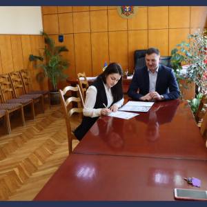 Depunerea jurământului de credință de către funcționarul public debutant din cadrul Consiliului Raional Cimișlia