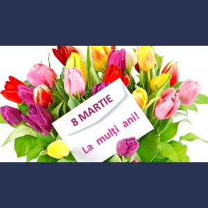 Mesajul de felicitare a președintelui raionului cu prilejul Zilei Internaţionale a Femeii – 8 Martie