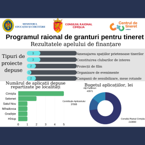 Rezultatele ședinței comisiei de evaluare a proiectelor depuse la Programul de Granturi Mici 2022 pentru tineret