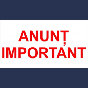 Anunț cu privire la organizarea serviciului civil (de alternativă)