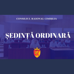 Consiliului Raional Cimișlia a fost convocat în ședință ordinară