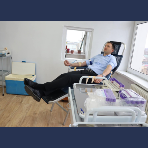 O donare de sânge poate salva cel puțin 3 vieți