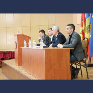 Președintele Raionului Cimișlia, Mihail Olărescu, a primit astăzi vizita oficială a secretarului de stat în Ministerul Agriculturii și Industriei Alimentare, Iurie Scripnic