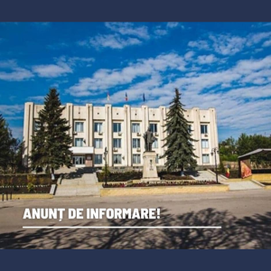 Anunț de informare cu privire la organizarea serviciului civil (de alternativă)