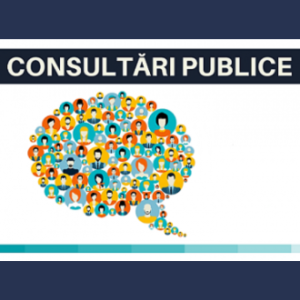 ANUNȚ privind organizarea consultărilor publice a proiectelor de decizie cu privire la  transmiterea în gestiune economică  a unor bunuri imobile