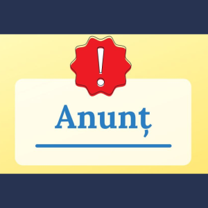 Anunț cu privire la licitație cu strigare