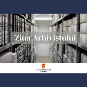 Mesaj de felicitare cu ocazia zilei profesionale a arhivistului