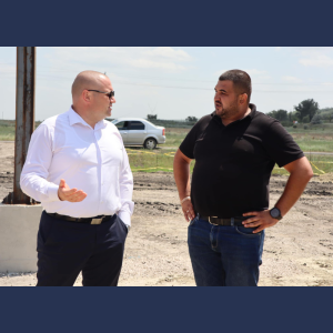 Lucrările de construcție a halei de producere în Cimișlia sunt în plină desfășurare