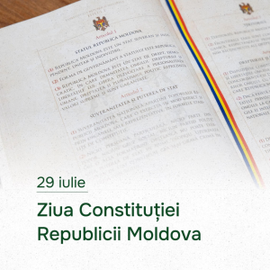 Mesajul de felicitare al Președintelui Raionului Cimișlia, Andrian Talmaci cu ocazia Zilei Constituției Republicii Moldova