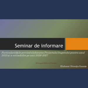 Contabilii, economiștii din cadrul instituțiilor din subordinea Consiliului raional Cimișlia, APL I s-au întrunit într-o ședință de informare