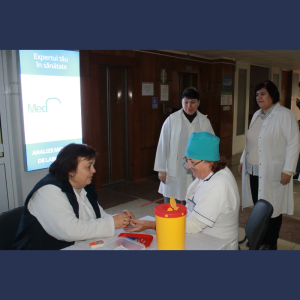 Ziua mondială de luptă împotriva diabetului celebrată de către Centrul de Sănătate Cimișlia