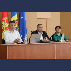 Ședință de lucru privind administrarea proprietății publice, desfășurată la Consiliul Raional Cimișlia