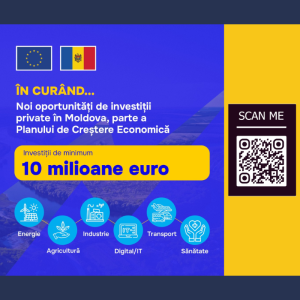 Oportunitate majoră de investiții: Sprijin UE pentru Investitorii Privați din Moldova!