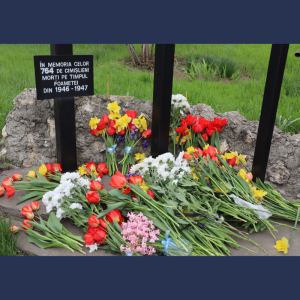 Eveniment de comemorare a victimelor foametei din 1946–1947, organizat la Cimișlia