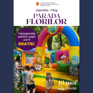 Parada Florilor aduce surprize pentru cei mici