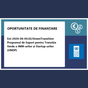 Suport nerambursabil pentru tranziția verde