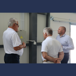 Vizită de monitorizare a lucrărilor de racordare la rețeaua de energie electrică a Halei de producere din Cimișlia