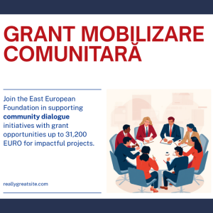 Granturi pentru mobilizare comunitară și dialog privind politicile publice
